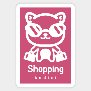 Shopping Addict Sticker